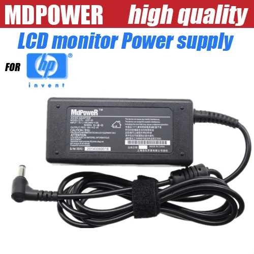 

19V 2.1A FOR HP LCD monitor AC adapter Power supply Pavilion 22f 22fw 22fi 23fi 27EA 27ES 27ER