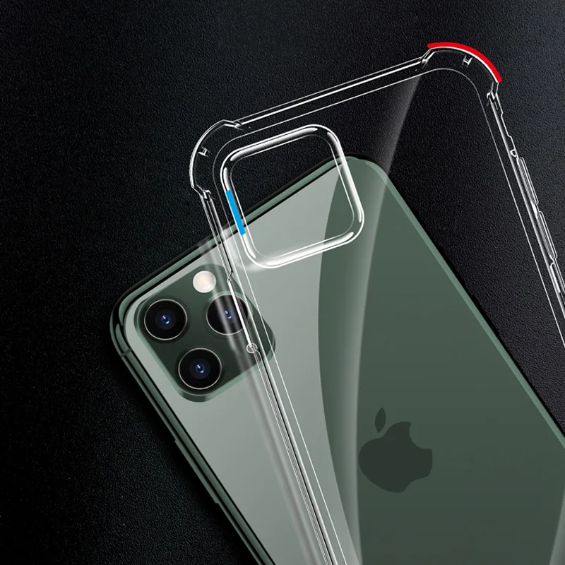 KISSCASE Transparent Phone Case For iPhone XR X XS MAX 7 8 6 6S Plus Soft Silicone 11 Pro Max 5 5S SE Back Cover |