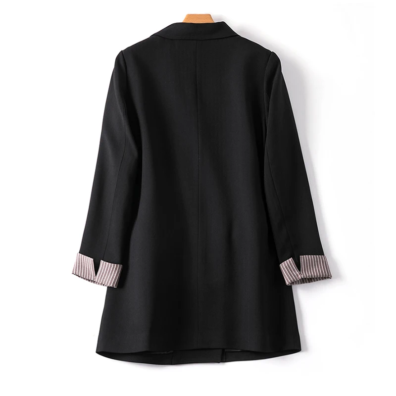 Женский клетчатый Блейзер на пуговицах с длинным рукавом|Женские пиджаки| |