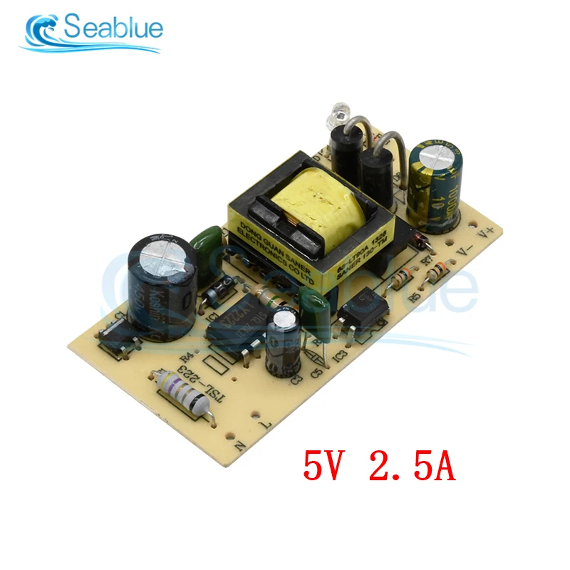 AC-DC 12V 1A 5V 2A 2.5A Switching Power Supply Module Bare Circuit 110V 220V to Board TL431 Regulator For Replace/Repair | Обустройство