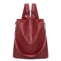 fashion oxford laptop backpack women black crossbody bags for women travel anti theft backpack rucksack vintage bag 56