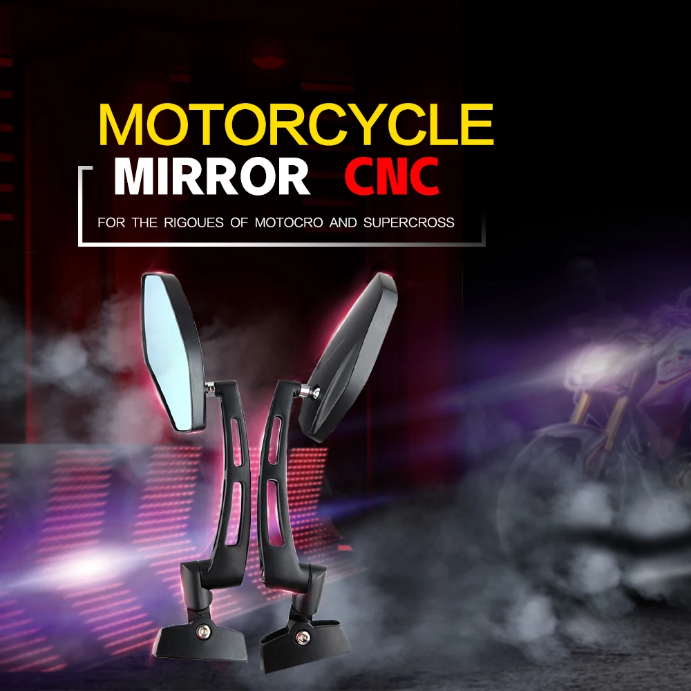Мотоцикл зеркало для Suzuki Yamaha Kawasaki Honda CBR150R CBR250R CBR250RR VTR-F CB400SB CBR400R CBF600 CBR600RR CBR650F |