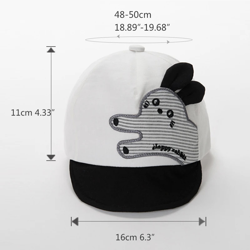 Лидер продаж детские летние дышащие шапки с заячьими ушками для новорожденных