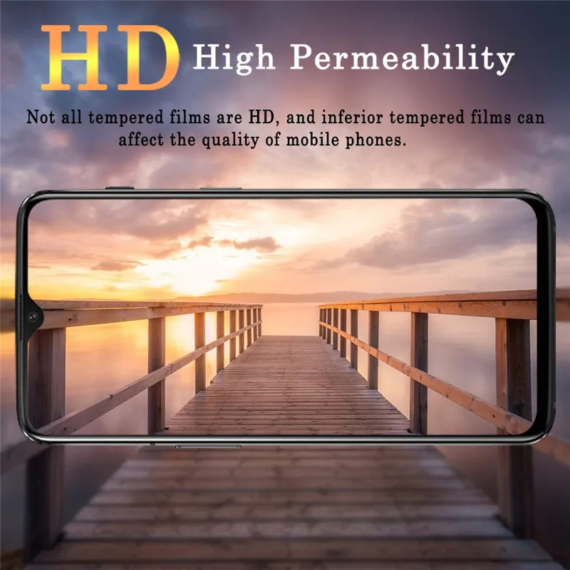 

9D Full Cover Tempered Glass for OnePlus Nord Clear Screen Protector OnePlus 7 7T 6 6T 5 5T T Nord One Plus Protective Glass