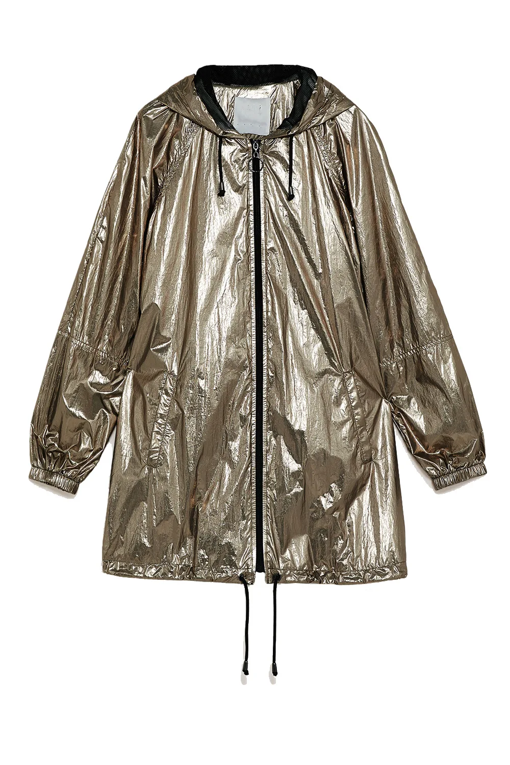 

Women's Metallic Hooded Waterproof Thin Coat Performance Wear Hoodie Women clothes pink tops hoodies women