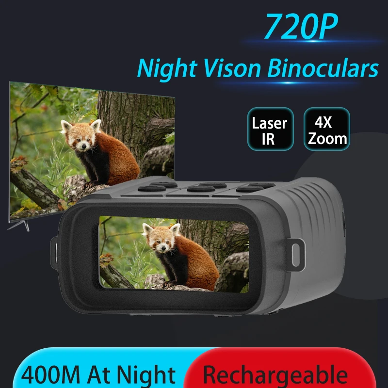 

Megaorei Night Vision Device B1 Binoculars 400M Digital Zoom Optics Telescope 3' Screen Photos Video Recording Hunting Camera