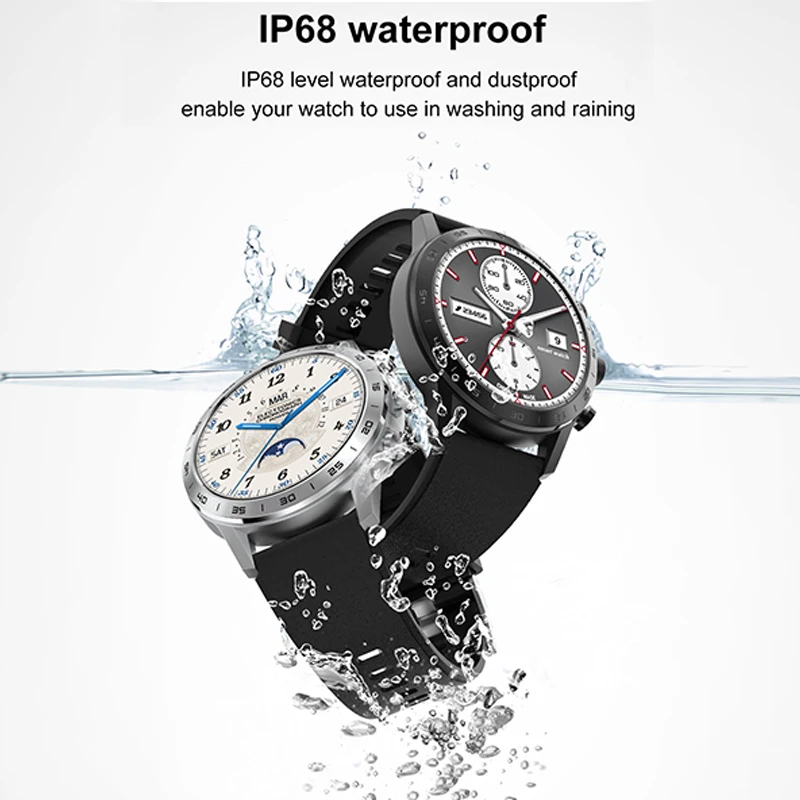 Мужские Смарт-часы MAFAM DT70 с беспроводным зарядным устройством и Полноразмерным