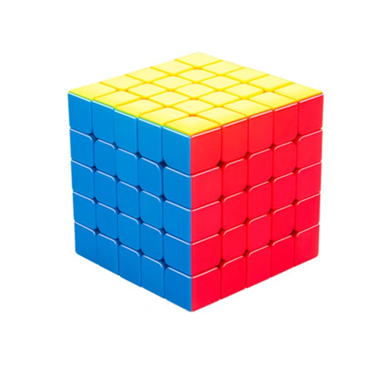 5X5 3X3X3/4X4/5X5 Спецификация магический куб скорость для карманных наклеек Головоломка Куб профессиональные Развивающие игрушки для детей/малышей - Цвет: 5X5