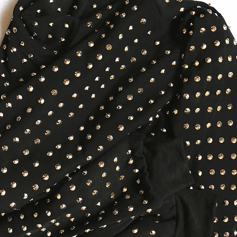 Европейские американские уличные модный бренд хип хоп тяжелый металл заклепки