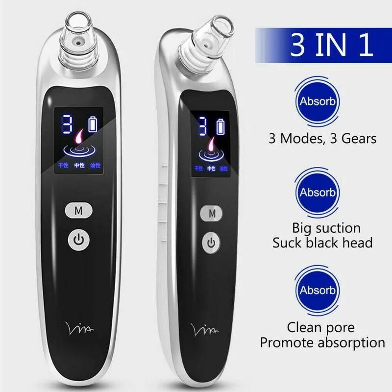 Электрический Угорь инструмент для удаления прыщей вакуумный очиститель пор