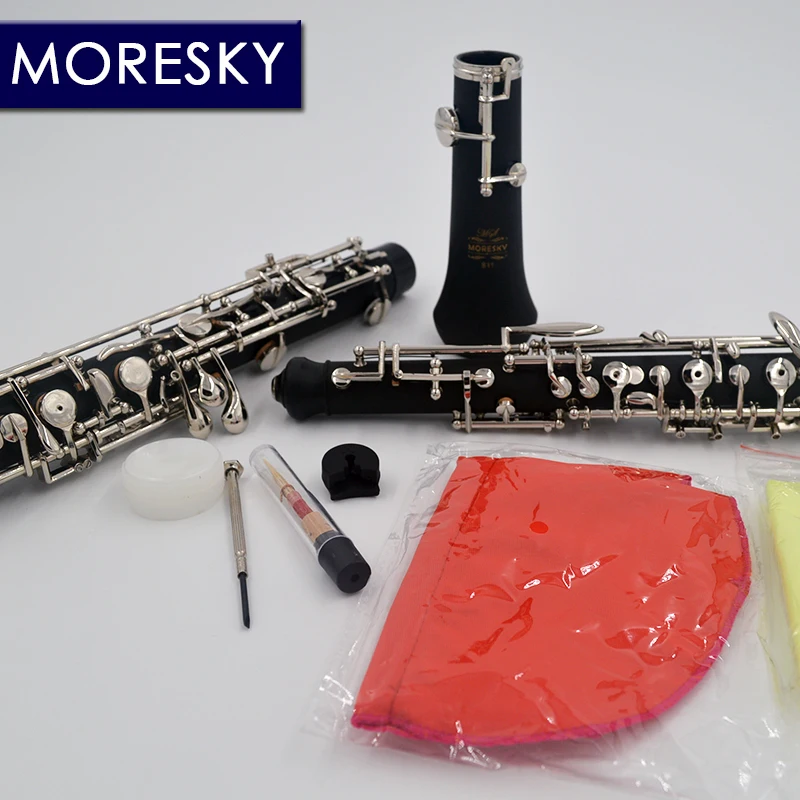 Профессиональный ключевой гобой С MORESKY полуавтоматический стиль Мельхиор
