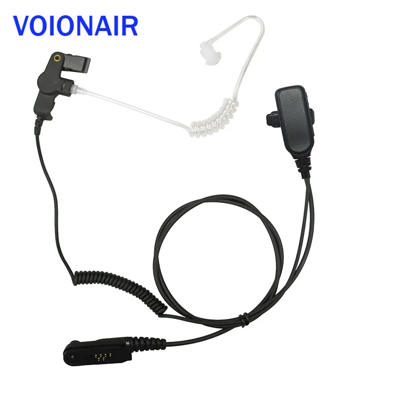Наушники VOIONAIR с воздушной трубкой для наблюдения наушники микрофоном PTT Tait TP8100 8115