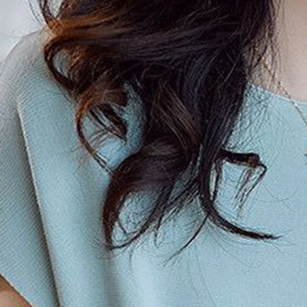 

Women's Fashion Round Neck Short Sleeves Thin Summer Knitwear T-shirt Simple Wear Skinny Ladies Elegant Elegance OL Casual Tee