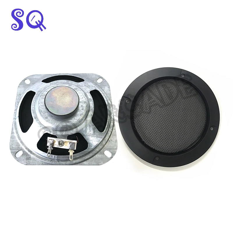 Бесплатная доставка 2 шт./лот квадратном каблуке 4 дюйма 8ohm 5W Громкоговоритель для