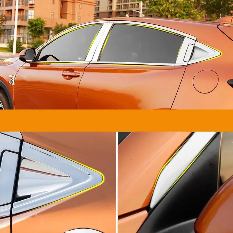 Корпус окна автомобиля модифицированный декоративный Хром Стайлинг яркие