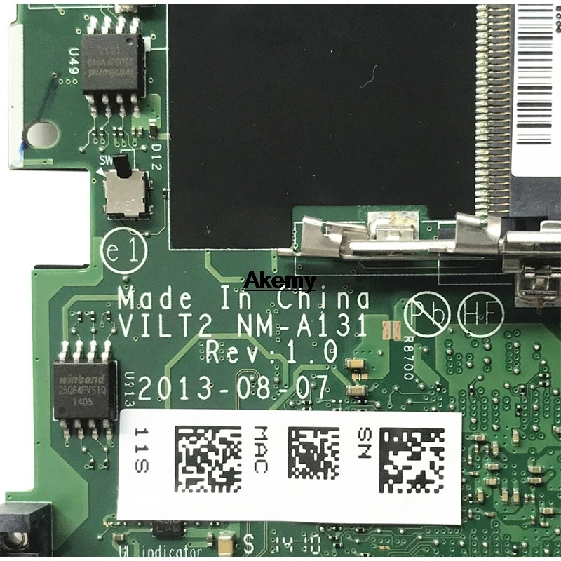Новый 00HM971 VILT2 NM A131 для lenovo ThinkPad T440p Материнская плата ноутбука|Материнские платы| |