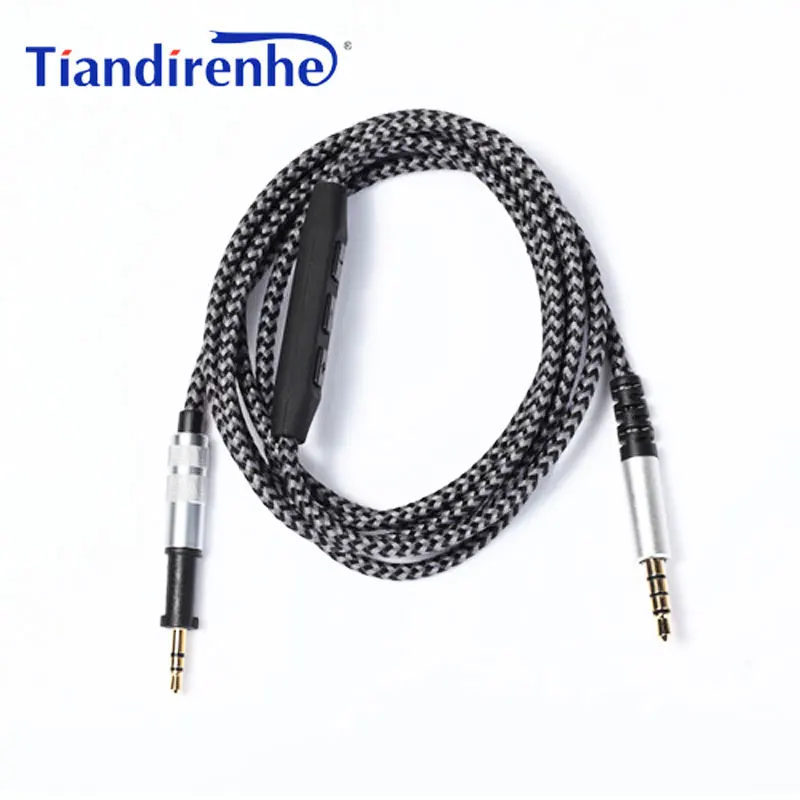 Сменный кабель для наушников AKG K450 K451 K452 K480 Q460 1 8 м 3 5 мм штекер 2 Hi Fi аудио шнур iPhone