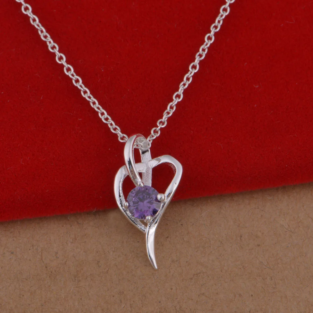 Модное ожерелье цепочки Стразы с кристаллами в форме сердца кулоном ювелирные