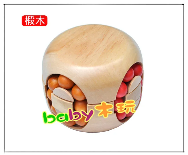 Классическая деревянная головоломка Kongming Luban для детей и взрослых бусы с