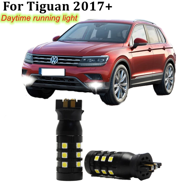

2x Canbus PWY24W PW24W LED Bulb For VW Volkswagen Tiguan 2 2016+ Daytime running light DRL LED bulb Accessories