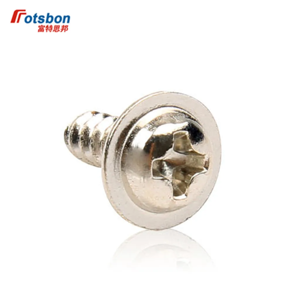 M3/M3.5 крестообразная утопленная головка винта с воротником Phillips контактная