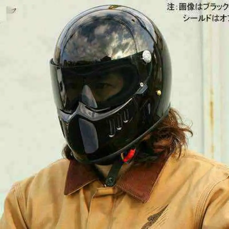 Мотоциклетный шлем TT &amp CO защитный чехол на все лицо из серебристого стекла TT02