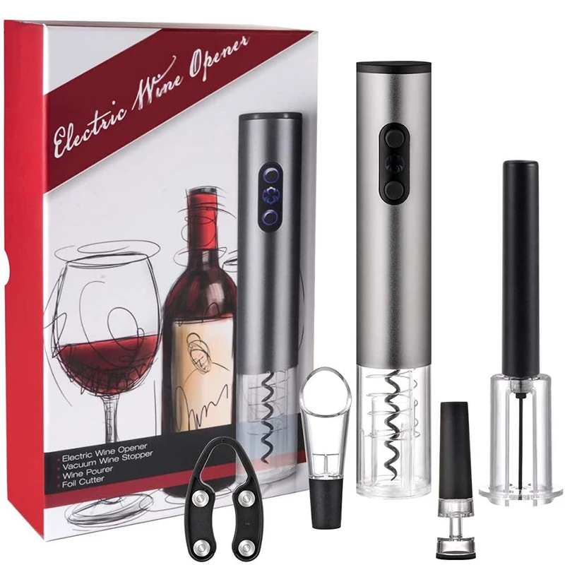 

Автоматическая открывалка для бутылок, открывалка для вина, открывалка для банок, кухонные аксессуары, гаджеты, открывалка для бутылок 4 в 1