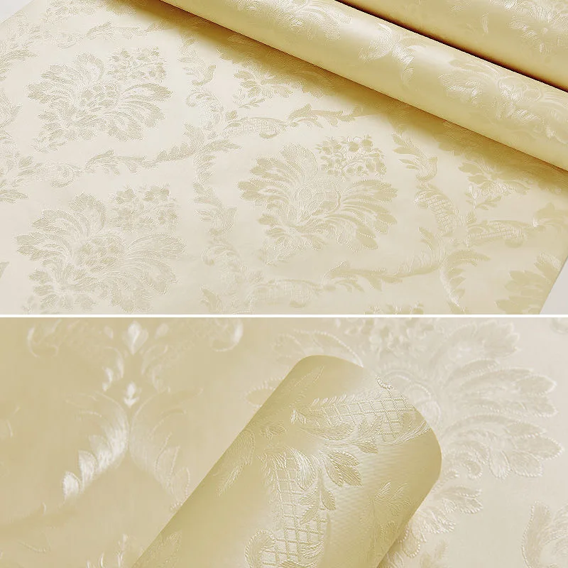 Водонепроницаемые 3D Дамасские Обои 5 м украшение для ванной туалета гостиной