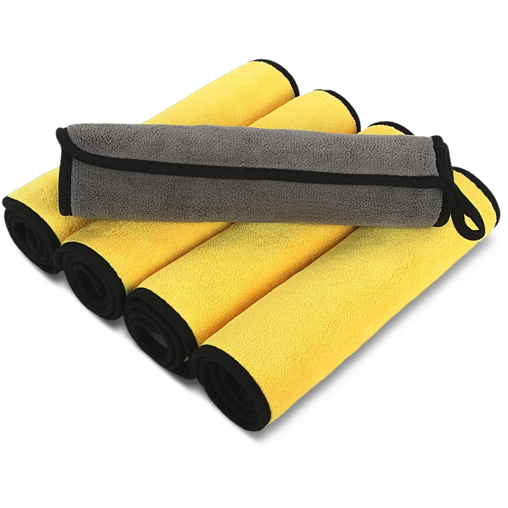 Полотенце из микрофибры для мытья автомобиля 30x30 см салфетка Сушки ткань ухода за