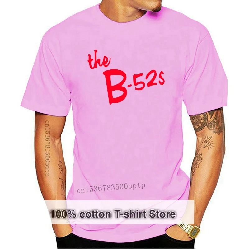 

Новая Черная Мужская футболка B52S с волнистым принтом рок-группы, размер S-3Xl Классическая футболка с индивидуальным дизайном