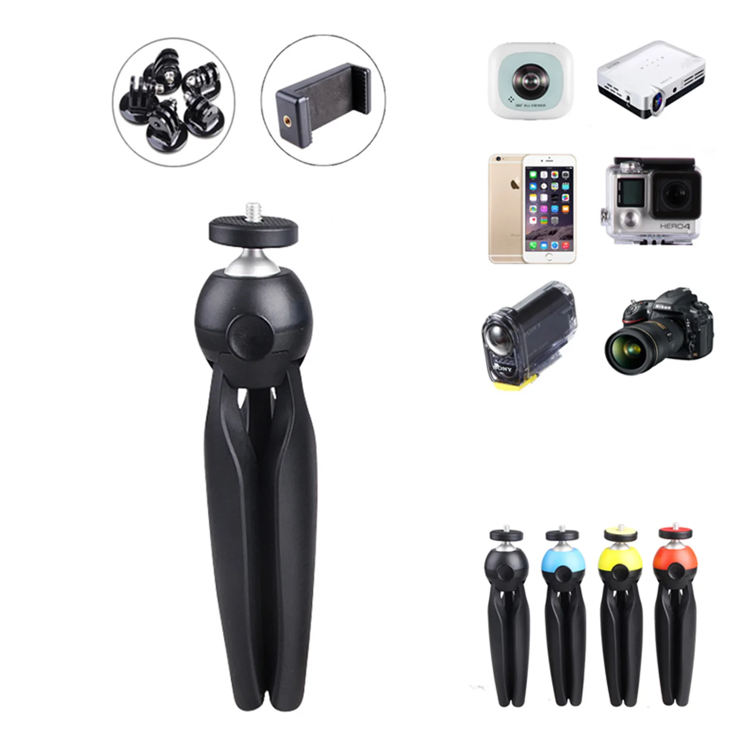 Мини штатив для мобильного телефона Настольный держатель Настольная подставка