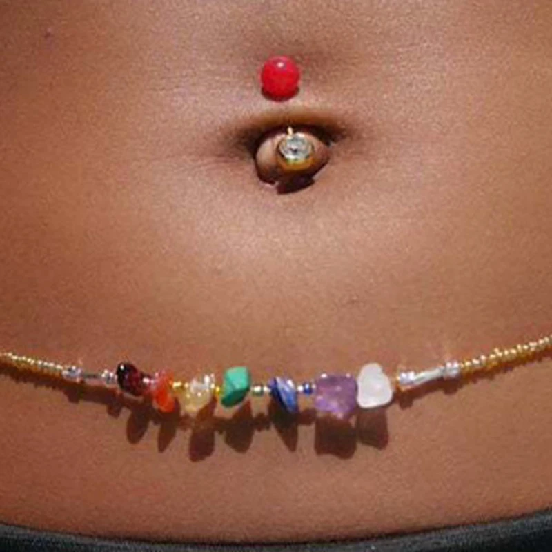 Новинка 2020 бикини пляжная цепочка на талию женское сексуальное из натурального