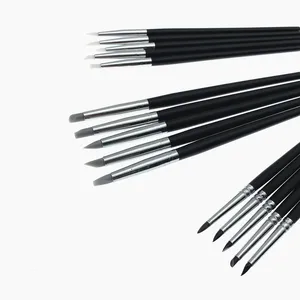 5 шт зубные смолы кисть ручки зубной формируя Силиконовые Зубные инструмент для композитная клейкая цемента фарфора