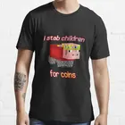 Забавная Летняя мужская футболка Technoblade I punch для детей и монет, футболка с принтом выборов, повседневные футболки, модная уличная одежда, футболки
