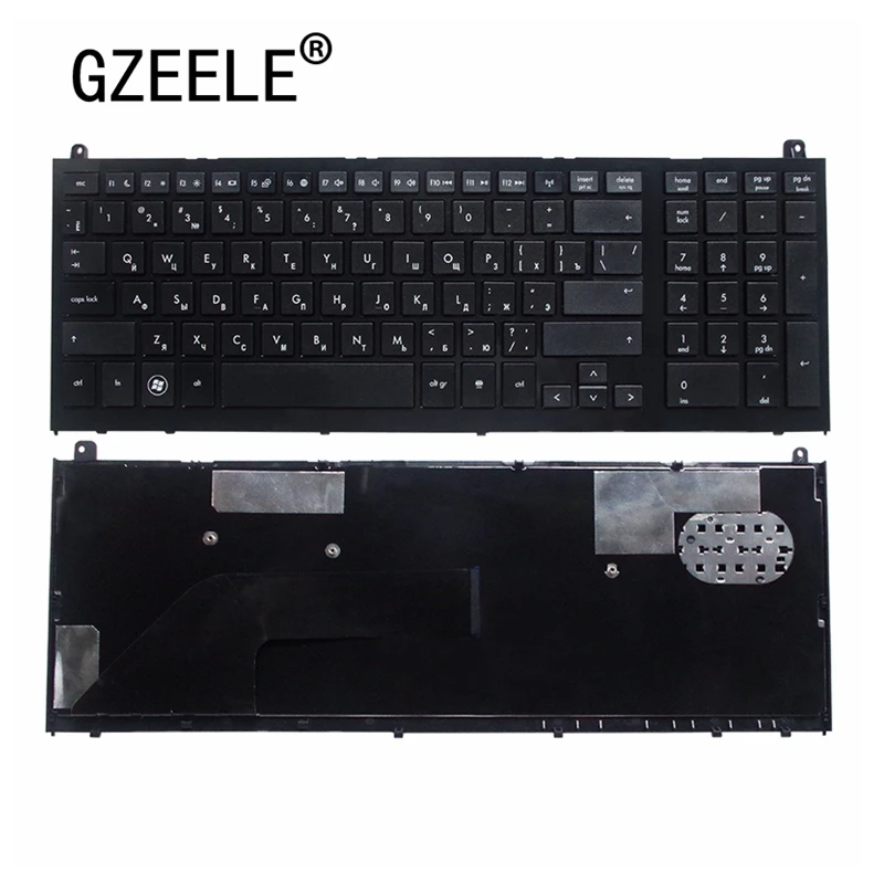 Аксессуары для ноутбуков GZEELE русская клавиатура HP PROBOOK 4520S 4520 4525S RU черная