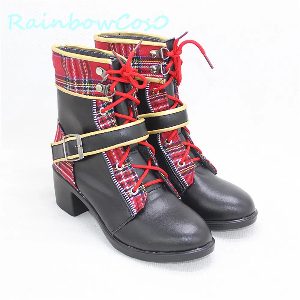 Twisted-Wonderland Epel Felmier Обувь для косплея Сапоги Игра Аниме Хэллоуин RainbowCos0 W957