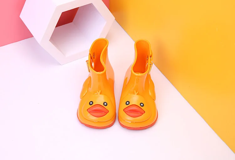 Mini Melissa/3 цвета; резиновые сапоги; Новинка года; нескользящие желе резиновые сапоги для мальчиков и девочек; Melissa; обувь с Микки Маусом; прозрачная детская водонепроницаемая обувь