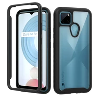 Realme C21Y 2021 Crystal Case 360 Protect Bumper Etui Capa for OPPO Realme C21 Case Realmi C25Y Phone Cover Shockproof