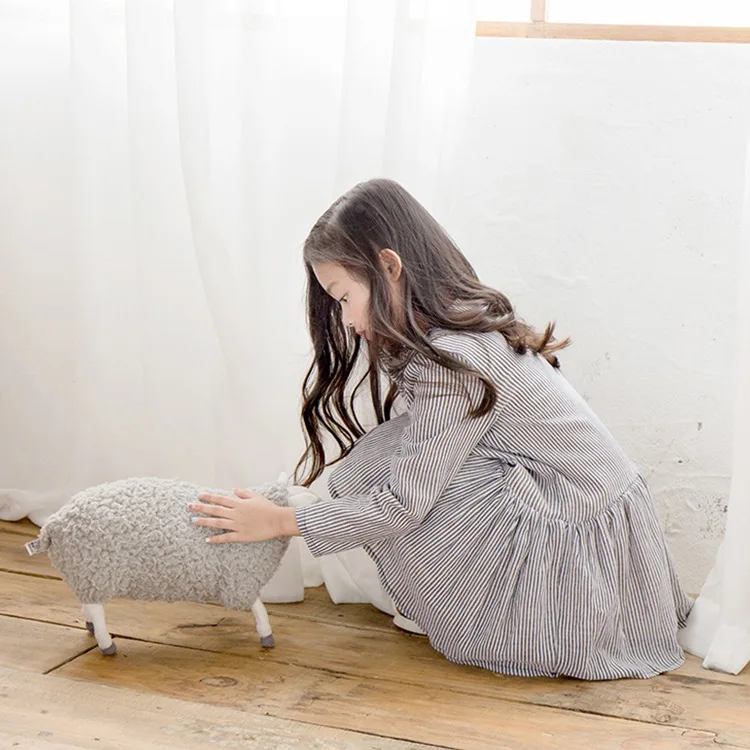 Школьные хлопковые платья для маленьких девочек весенняя одежда с длинными