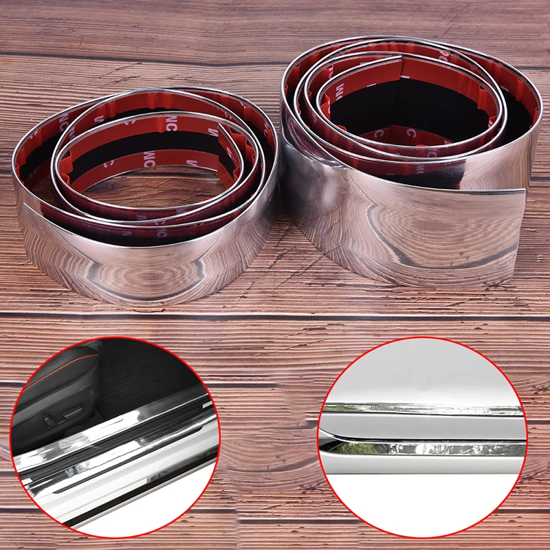 Автомобильные наклейки для дверей автомобильные хромированные крышки стайлинга