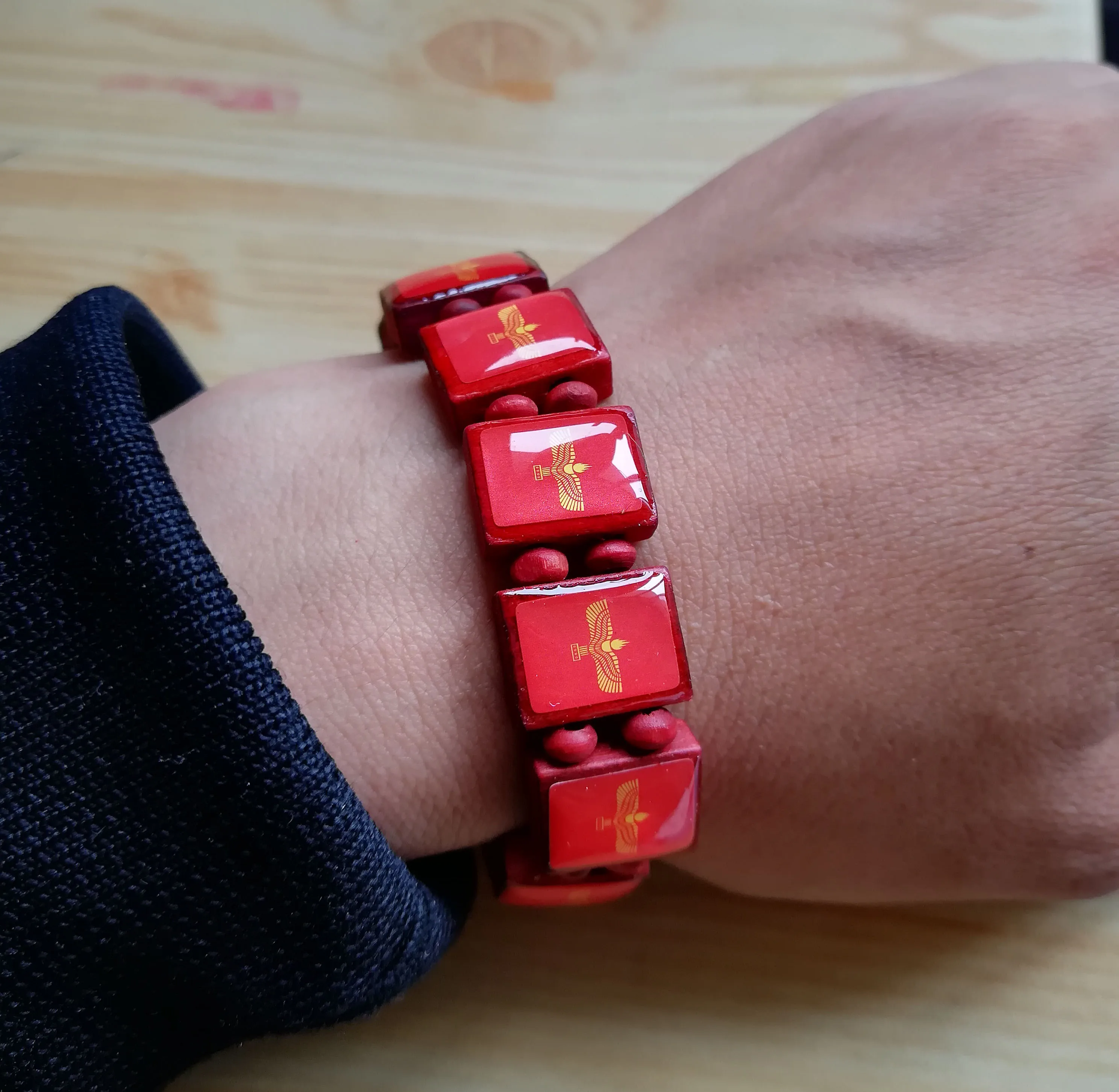 12 шт./лот Ассирии/ассирийской/Халдея/немецких/арамейские/арамеев флаг Цепочки и