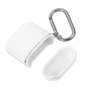 Wireless Headset Shell with Carabiner Protective Case Compatible for Airpods 1/2