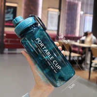 capacity sports fruit lemon juice drinking bottle 600ml transparent plastic water bottles clear portable plastic water bottle