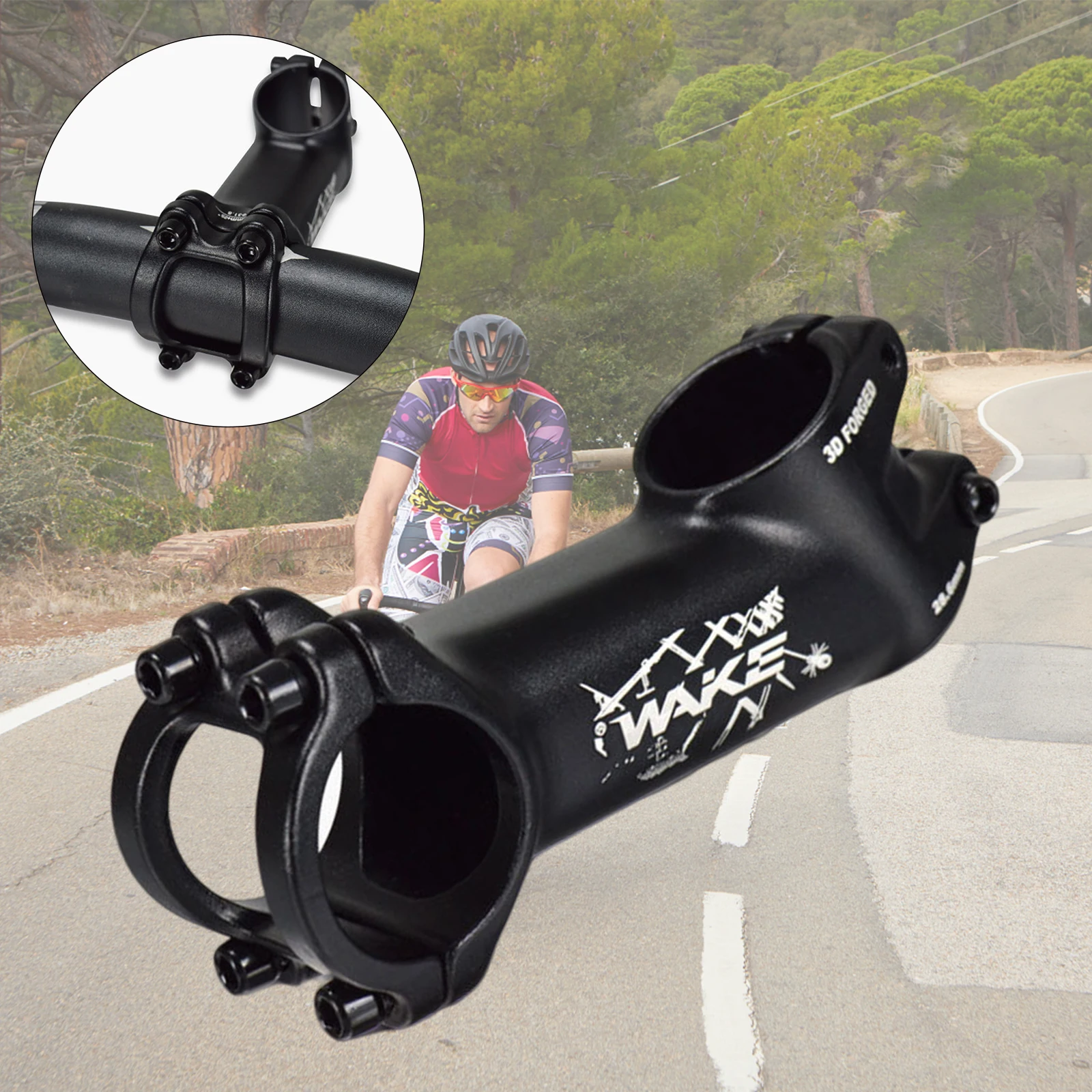

31.8 Bike Stem Lightweight Handlebar Stem for Mountain Bike Road Bike MTB