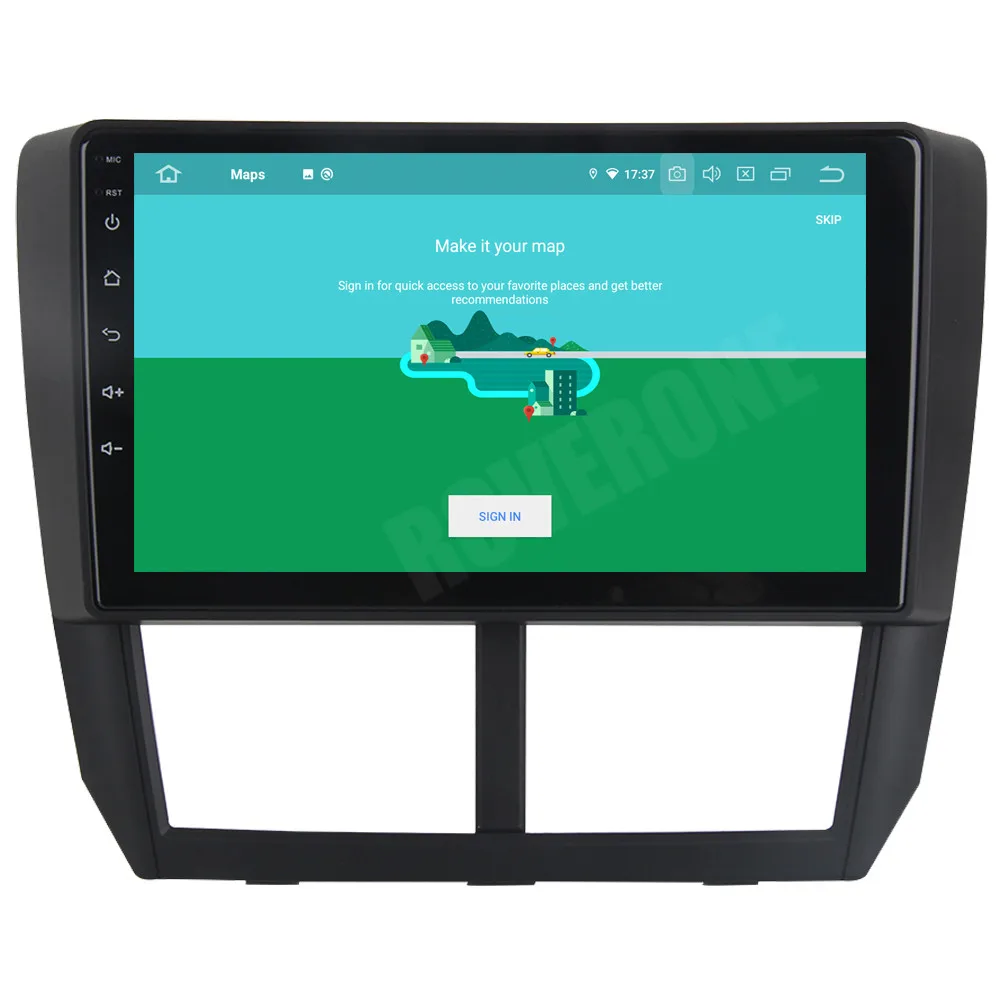 RoverOne автомобильное радио GPS для Subaru Forester Impreza 2008 2012 Android 10 Восьмиядерный сенсорный