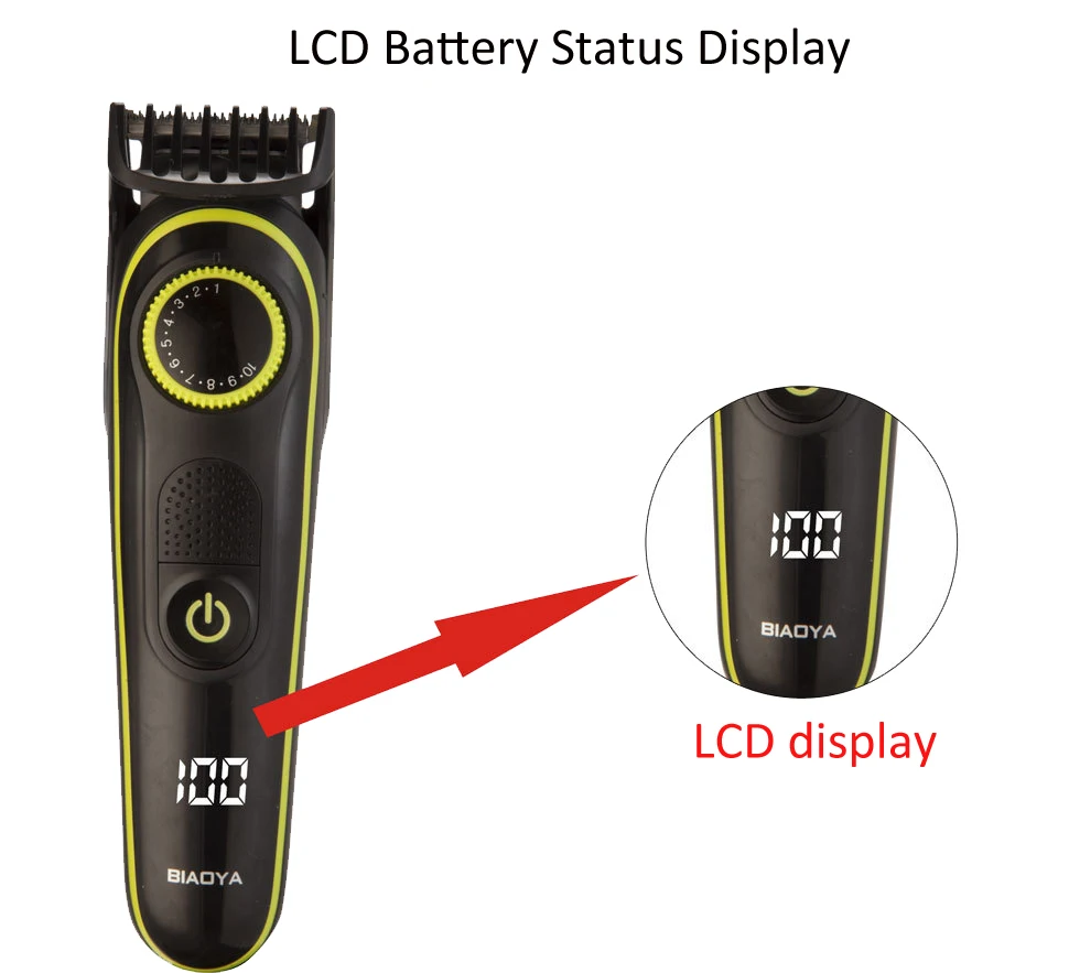 Машинка для стрижки волос триммер бороды набор ухода профессиональный усов за