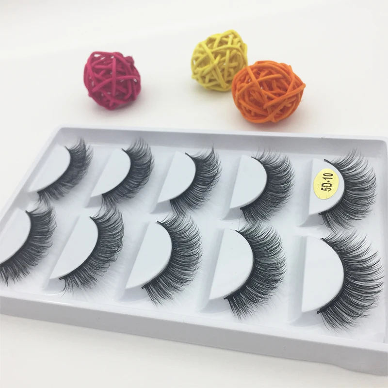 Натуральные накладные ресницы для красоты густые перекрещивающиеся объемные