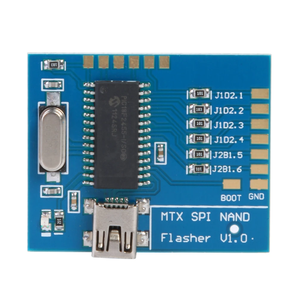 Матричный USB SPI NAND программатор считыватель MTX Flasher V1.0 для Xbox 360 XBOX Ремонт Запасные