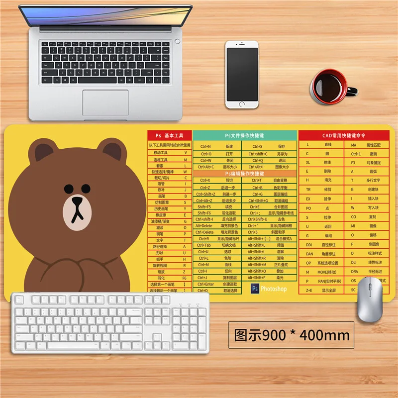 

Desk Pad Protector Mouse Pad ffice Desk Mat Non-Slip Desk Blotter Laptop Desk Pad Waterproof Writing Pad Mat for Office and Home