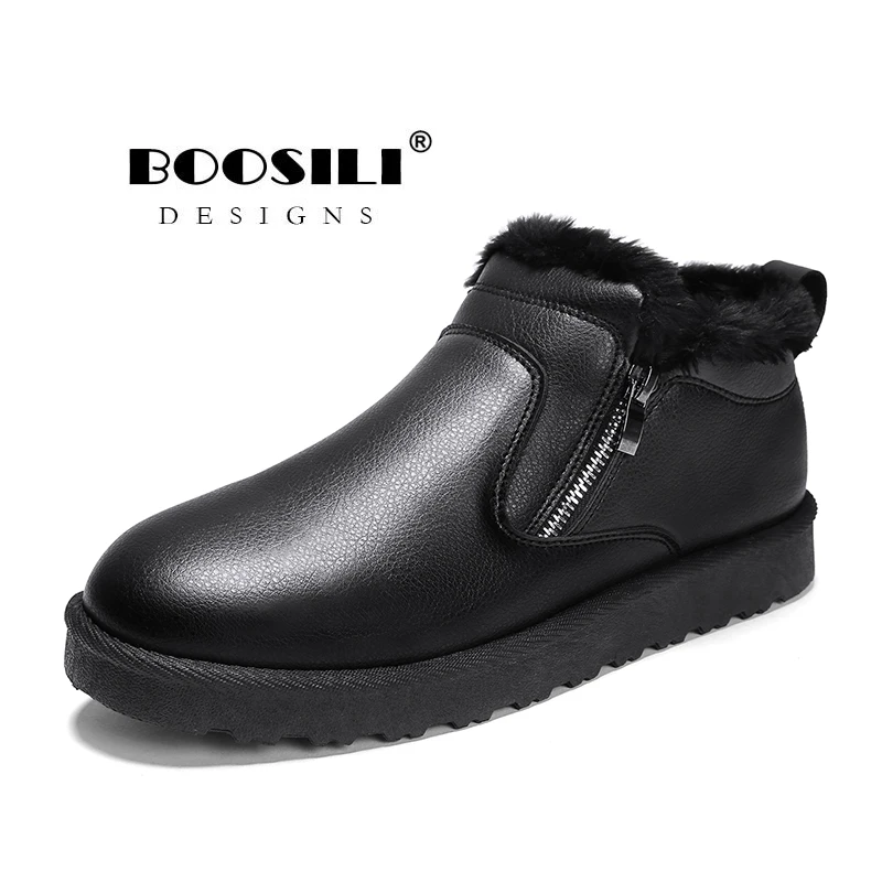 Bota Masculina/Новое поступление года; мужские ботинки на меху; теплая зимняя мужская рабочая обувь; модная обувь на резиновой подошве; размеры 39-45